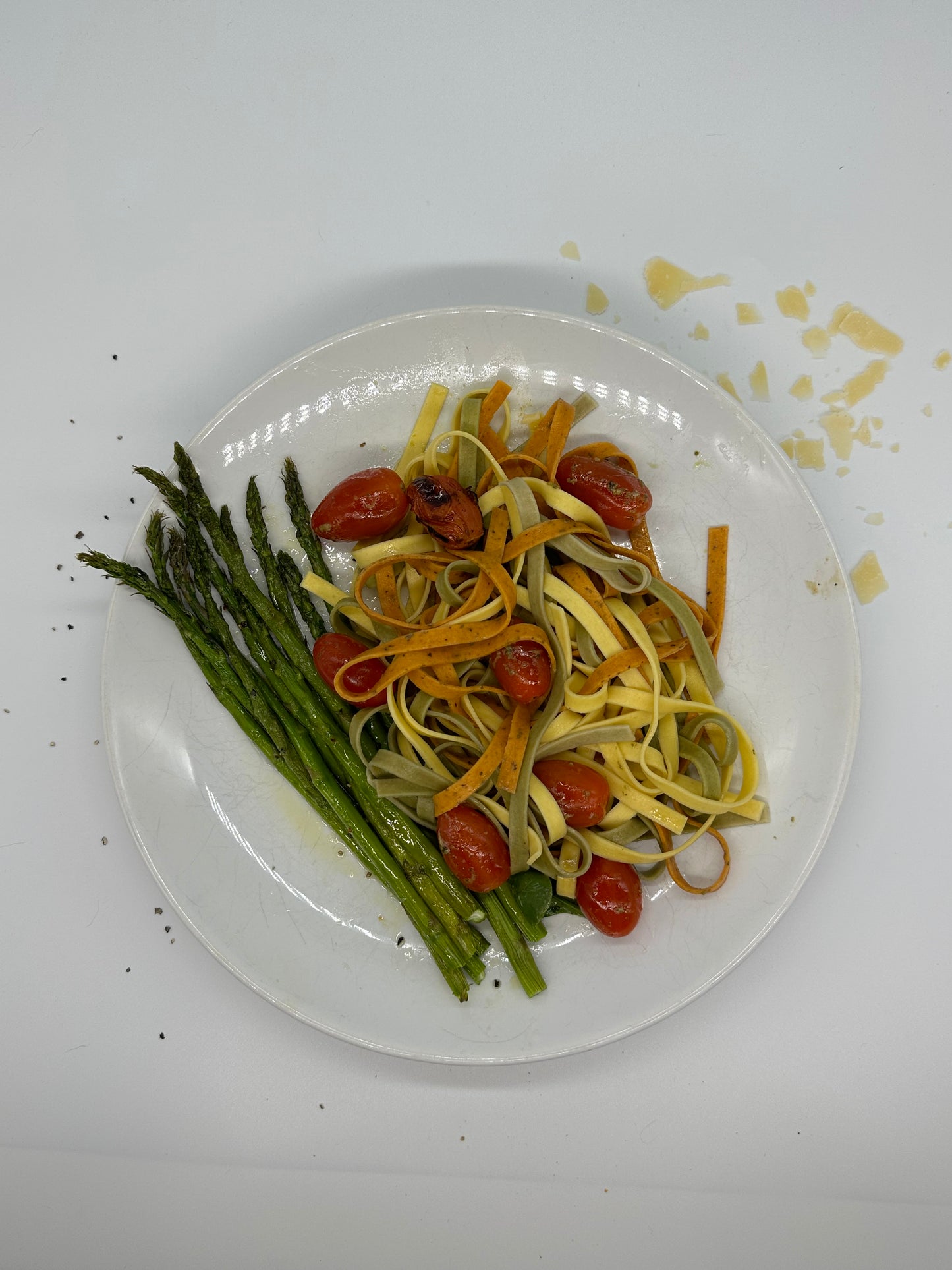 Tri-Color Fettuccini