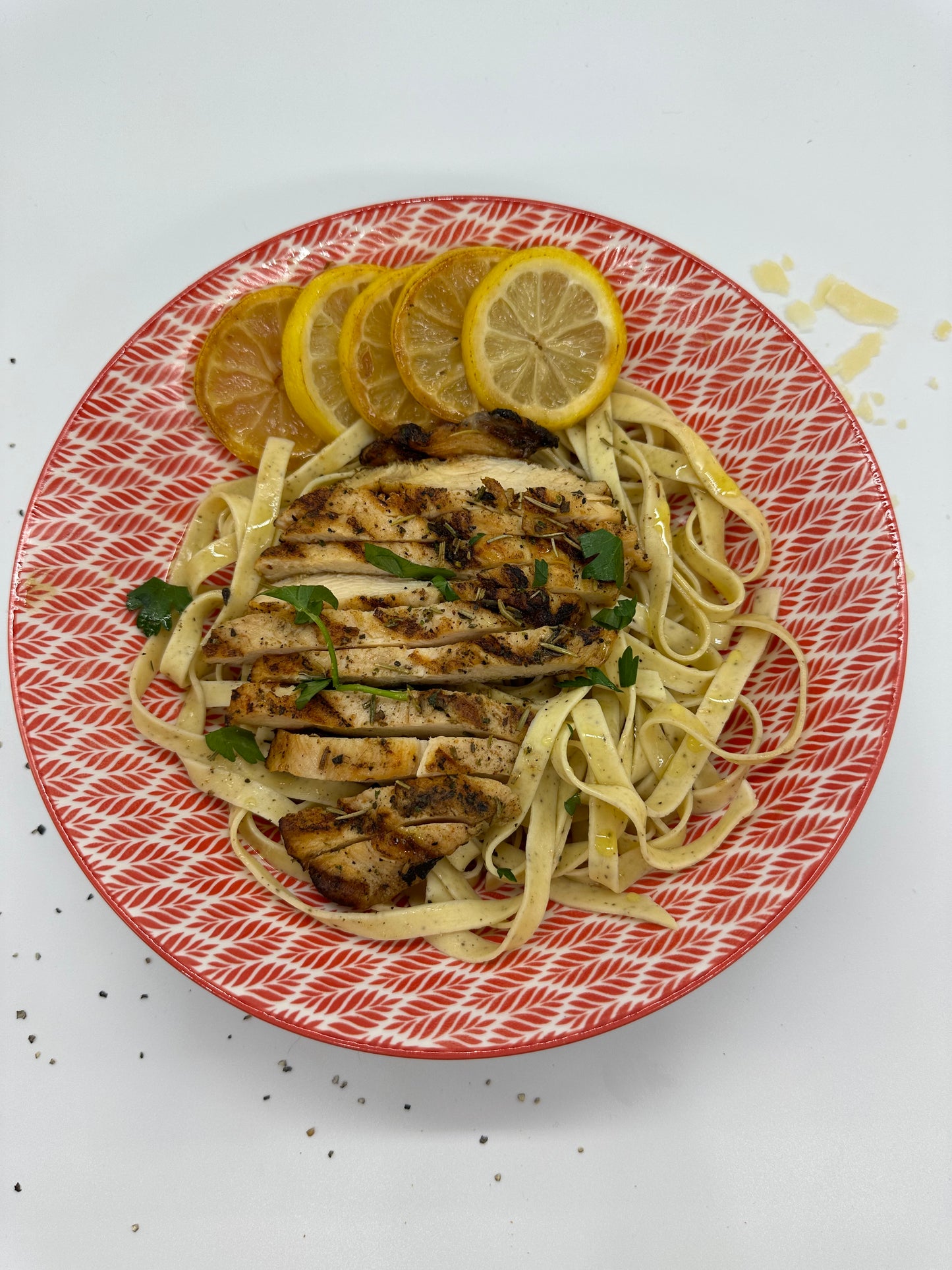 Lemon Pepper Fettuccini